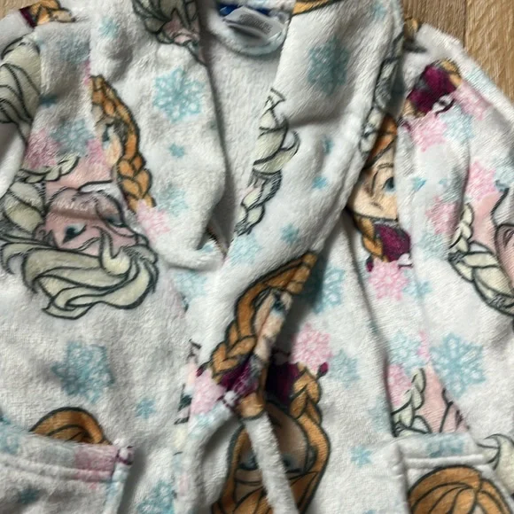 Girls frozen robe & slippers - Picture 5 of 6